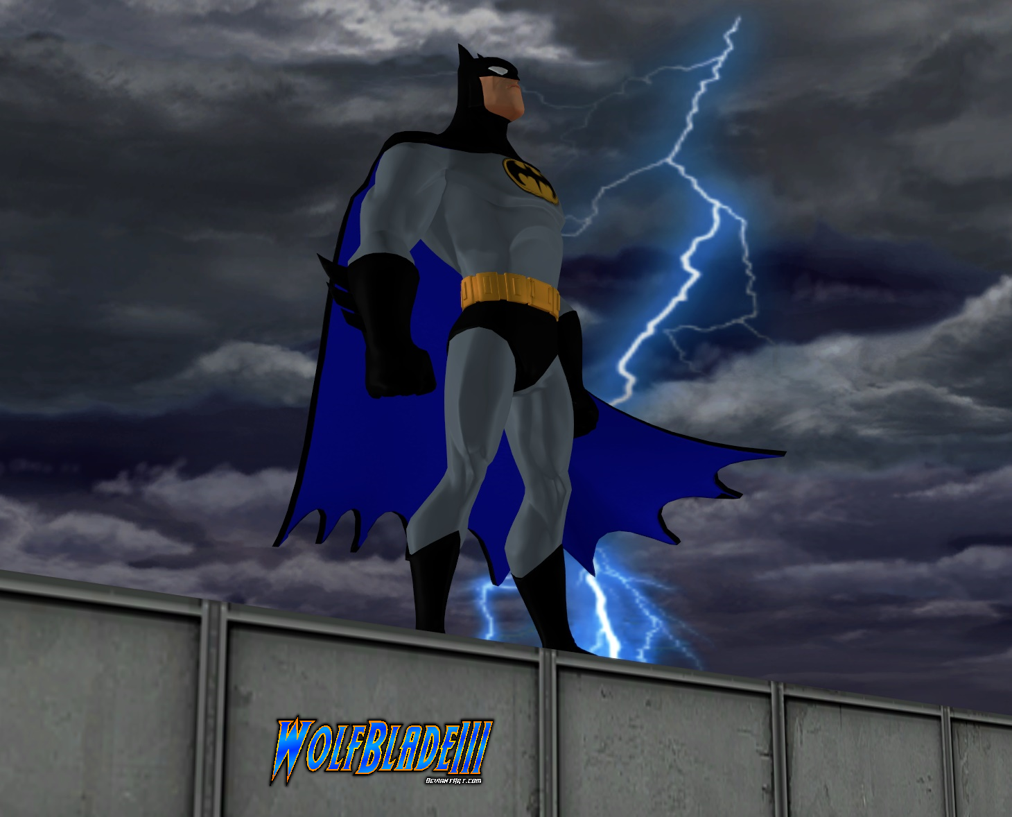 Batman Blade Deviantart The Batman by WOLFBLADE111 on DeviantArt