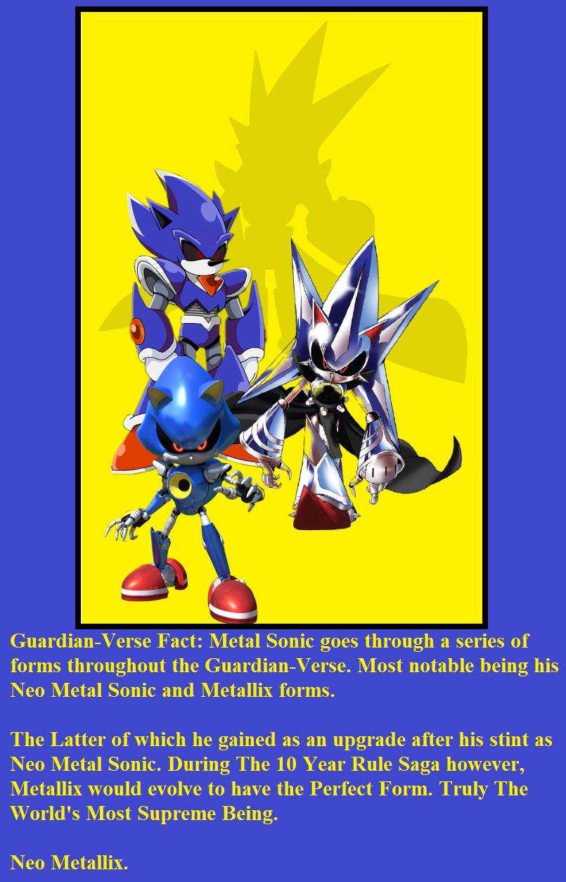 Neo Metal Sonic by WOLFBLADE111 on DeviantArt