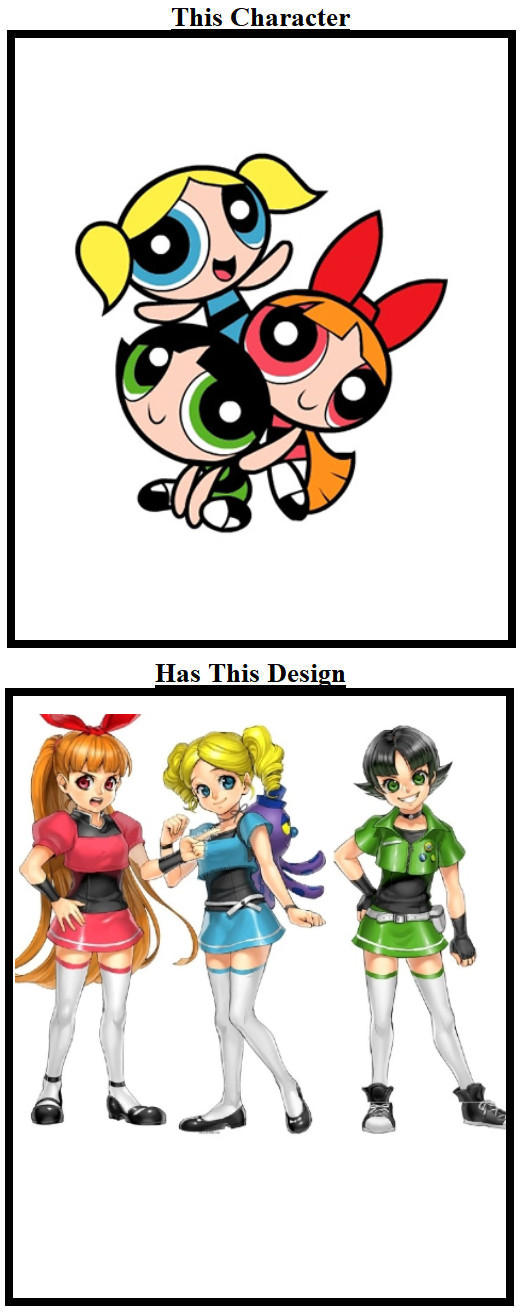 Powerpuff Design G-Verse Powerpuff Girl Designs by WOLFBLADE111 on DeviantArt