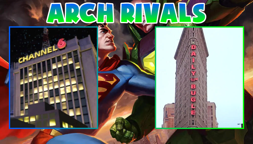 Stone Arch Rivals G-Verse Arch Rivals: Channel 6 and Daily Bugle by WOLFBLADE111 on ...