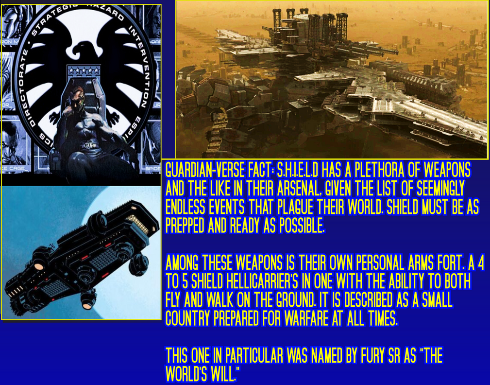 Arms Fort Mod Guardian-Verse Fact SHIELD Arms Fort by WOLFBLADE111 on DeviantArt