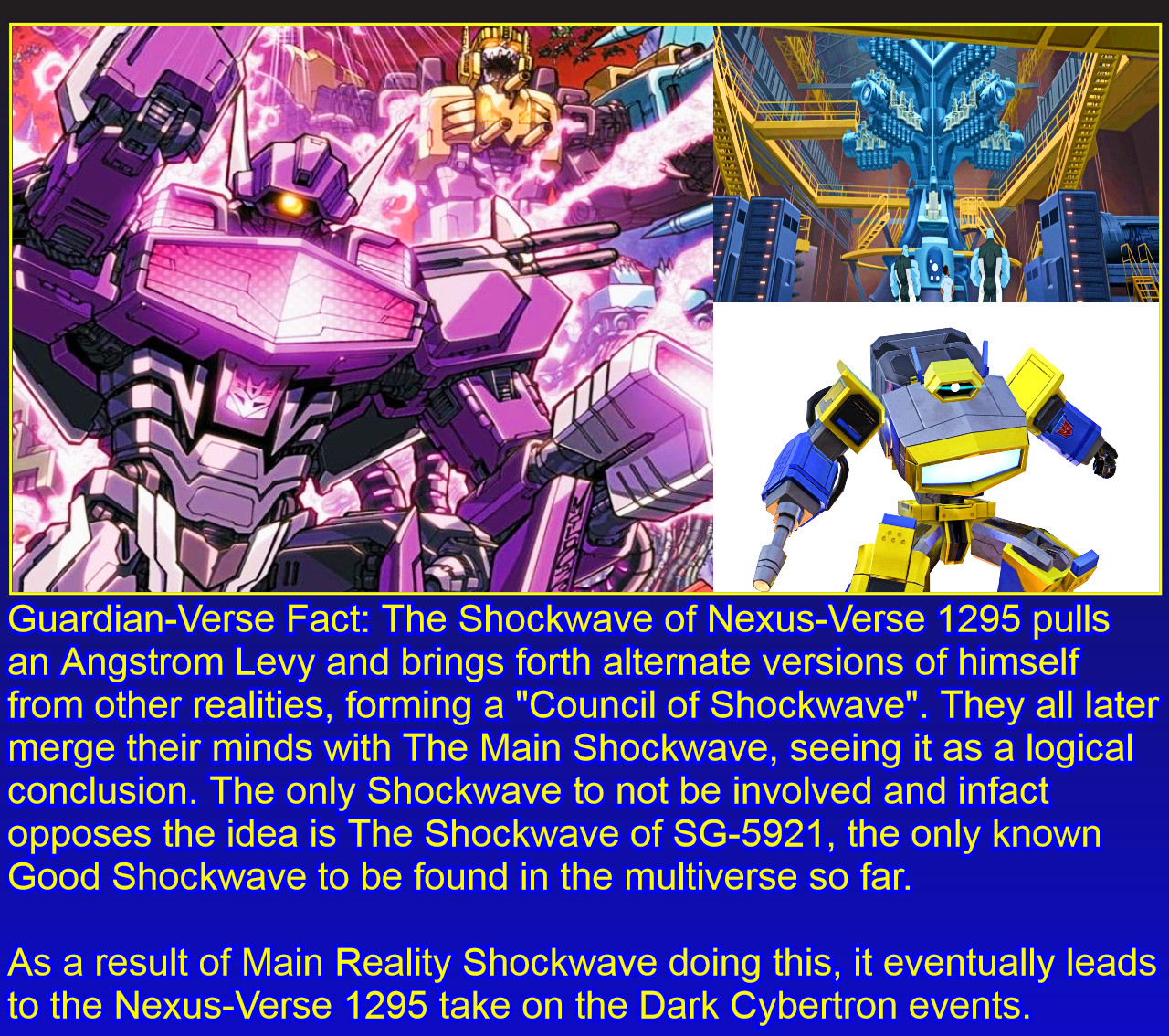 Guardian-Verse Fact: Council of Shockwave by WOLFBLADE111 on DeviantArt