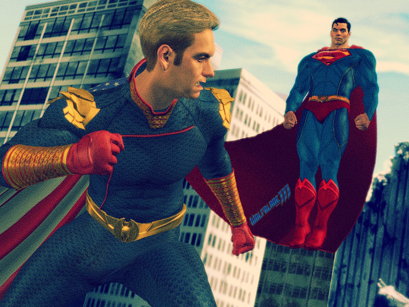 Homelander First Save That's Enough Homelander. by WOLFBLADE111 on DeviantArt