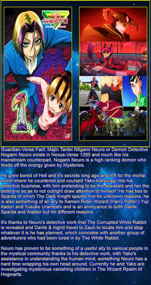 Guardian-Verse Fact: Demon Detective Neuro Nogami