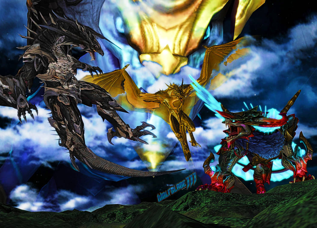 The Dragon War by WOLFBLADE111 on DeviantArt