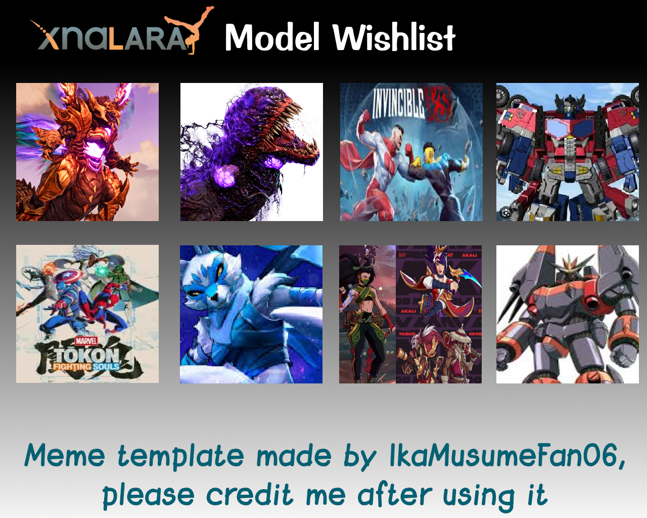 Animal Xps File Deviantart XPS Wishlist Number Whatever. by WOLFBLADE111 on DeviantArt