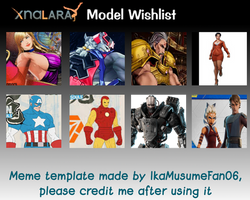 XNALara Wishlist