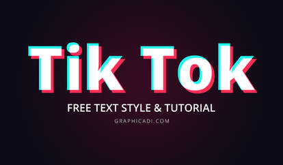 Free Photoshop Text Style and Tutorial