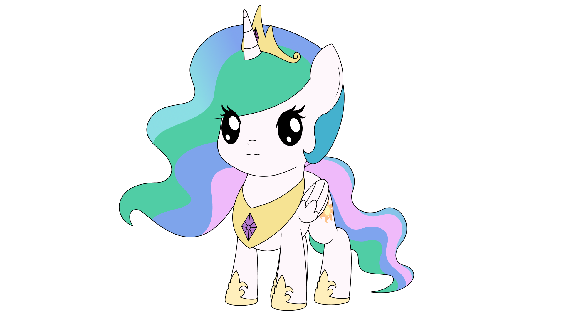 Chibi Princess Celestia