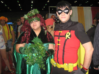 Poison Ivy and Robin