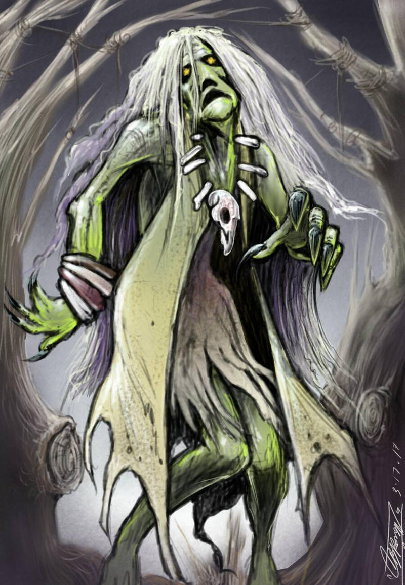 Green Hag By Phix701 On DeviantArt