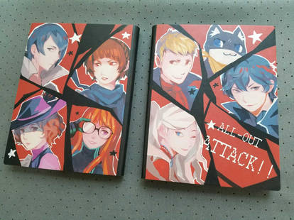 Persona 5- Notebook Design