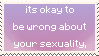 its okay to be wrong about your sexuality by quailboyfriends