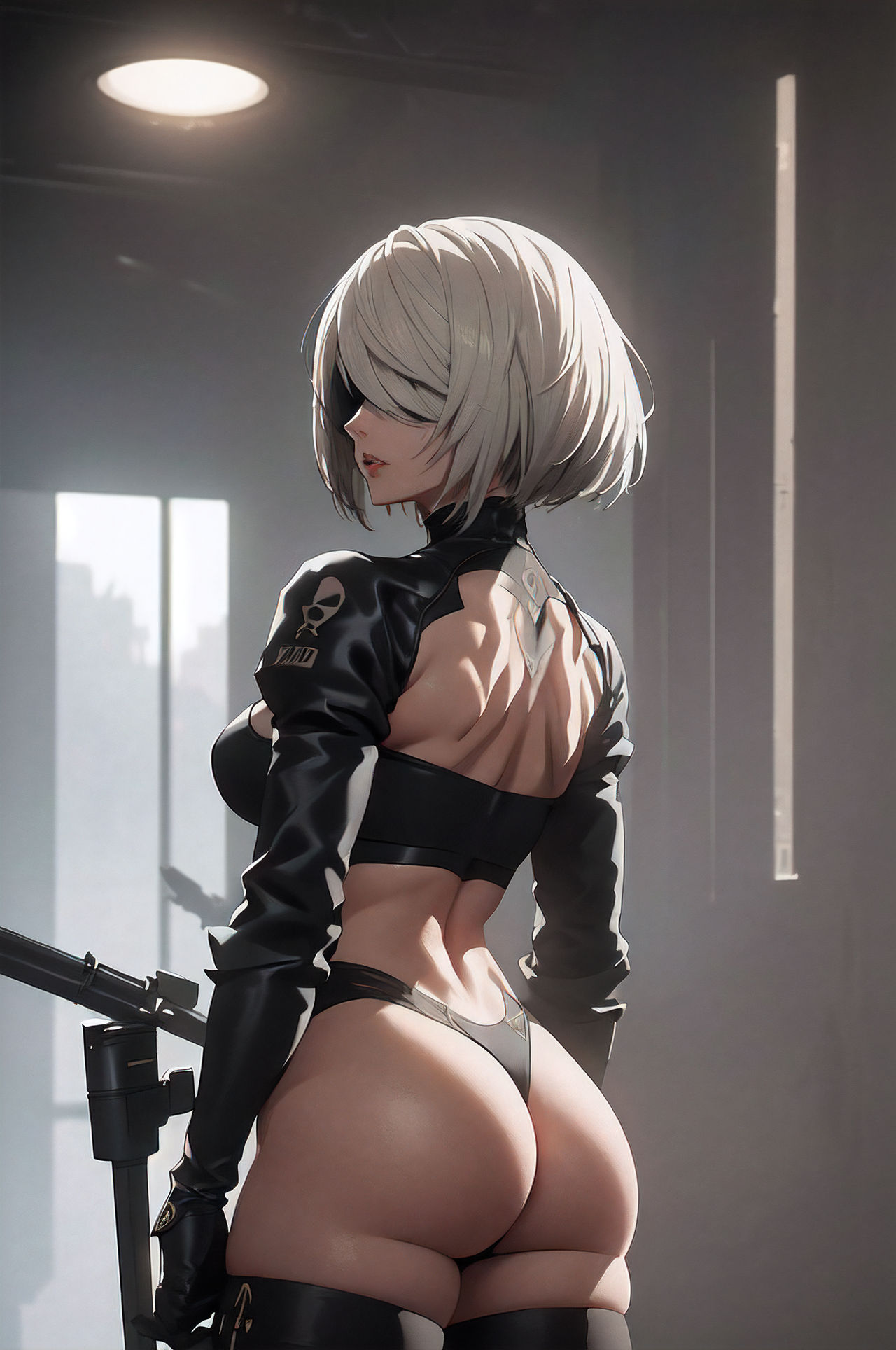 2B Nier Automata By Dontmindmeherelul On DeviantArt 2b-nier-automata-by-dontmindmeherelul-on-deviantart