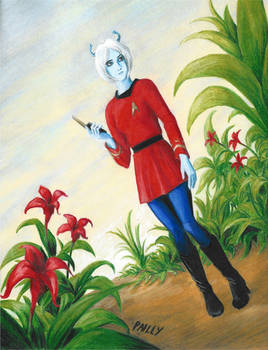 Andorian Female Starfleet Officer