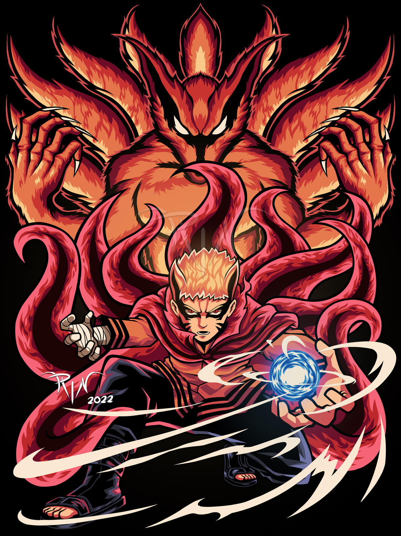 BARYON MODE NARUTO by delacruzrom on DeviantArt