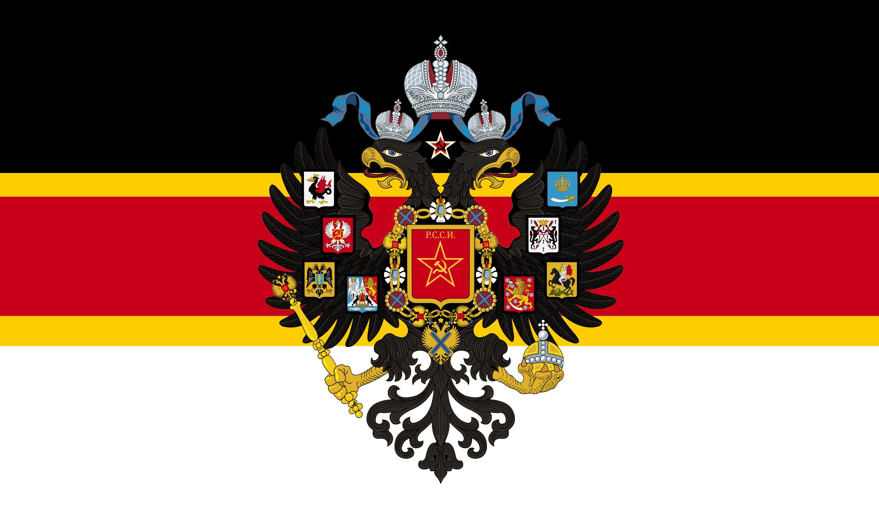 Russia Coat of Arms flag by Politicalflags on DeviantArt