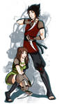 Brother and sister by Solyane21