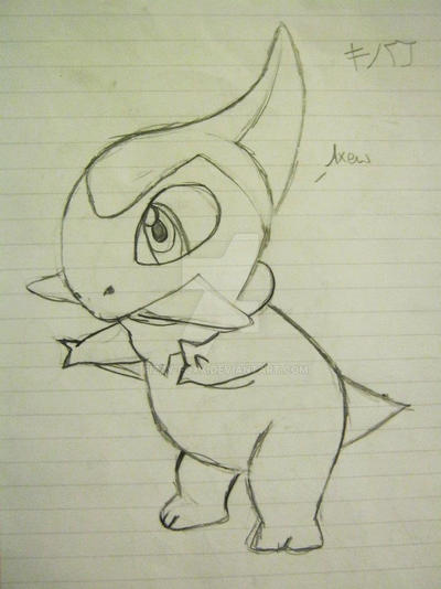 Axewchao Rito Deviantart Axew by Fizzy-foxx on DeviantArt
