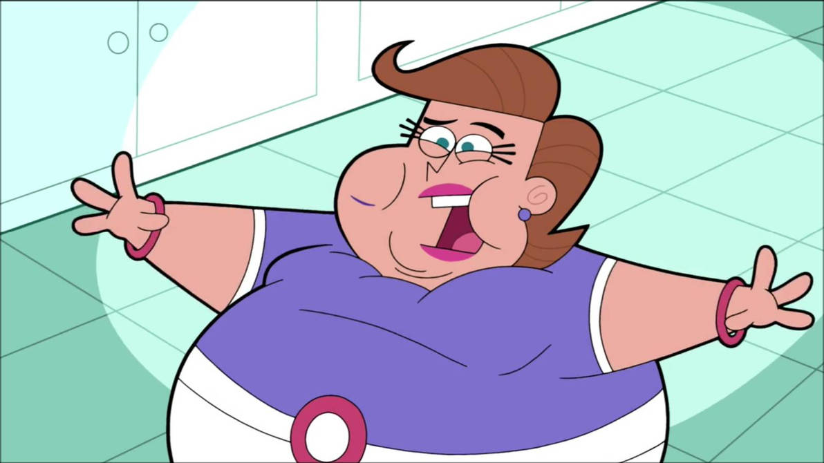 Fat Mrs Turner screaming by sonicthehedgehogfanb on DeviantArt