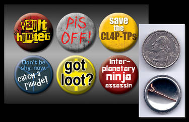 Borderlands buttons