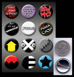 Soul Eater pinback buttons