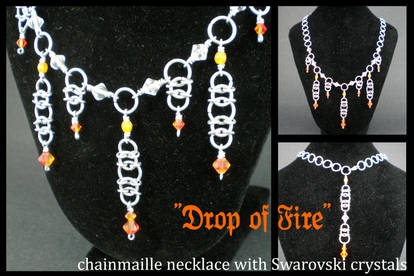 Drop of Fire necklace