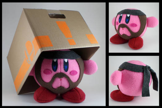 Solid Snake Kirby plushie