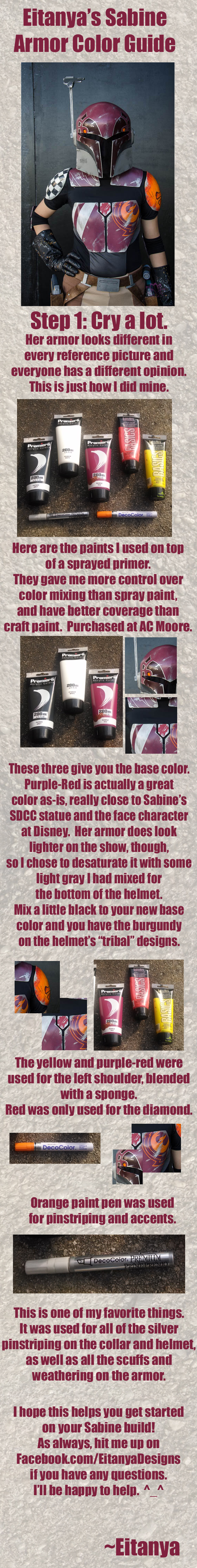 Eitanya's guide to Sabine armor colors