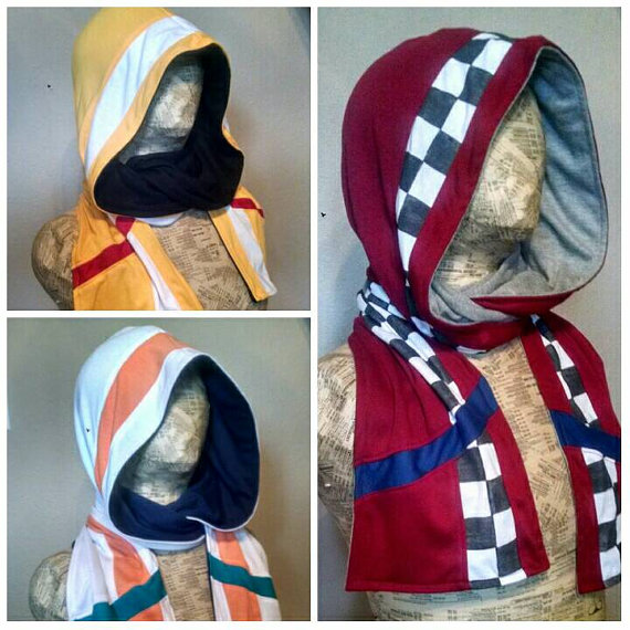 Mercenary hoodie scarves by eitanya