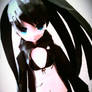 Black Rock Shooter papercraft by me~Detailed!