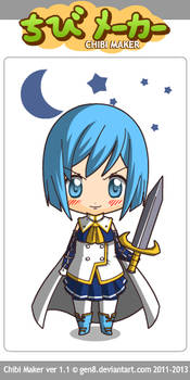 ChibiMaker Sayaka Miki by me~