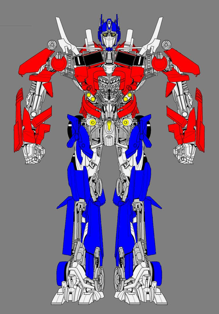 Optimus Prime Rba Optimus Prime Color Palette