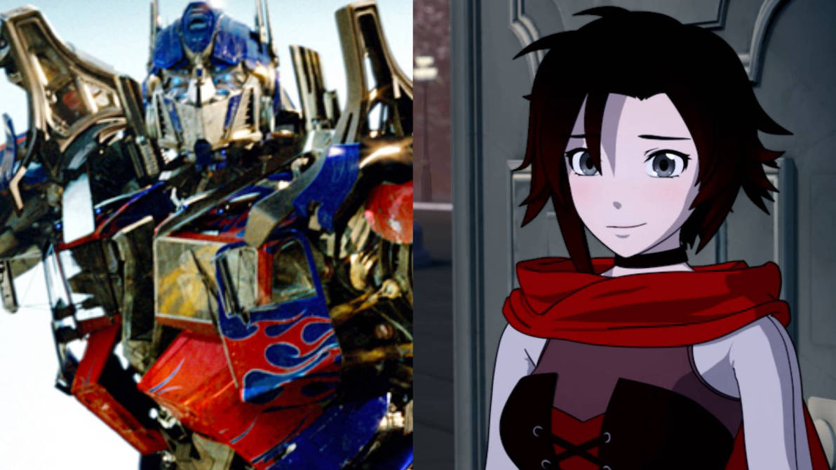 Optimus Prime and Ruby Rose by chrisZ2006 on DeviantArt