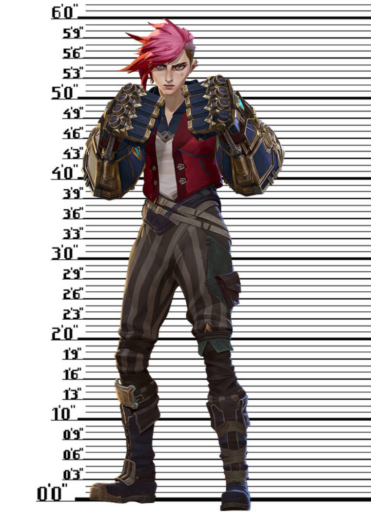 How tall is Vi from Arcane? by chrisZ2006 on DeviantArt