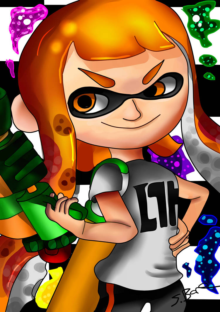 Splatoon Inkling Animation Splatoon Inkling by NotSoPerfectPerson on DeviantArt