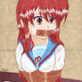 Tape gagged Mikuru chan