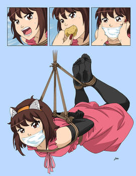 Natsuko hanging around