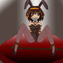 Haruhi Bunny on stage!