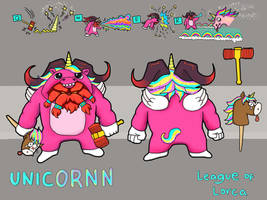 UnicOrnn League of Legends skin concept aprilfools