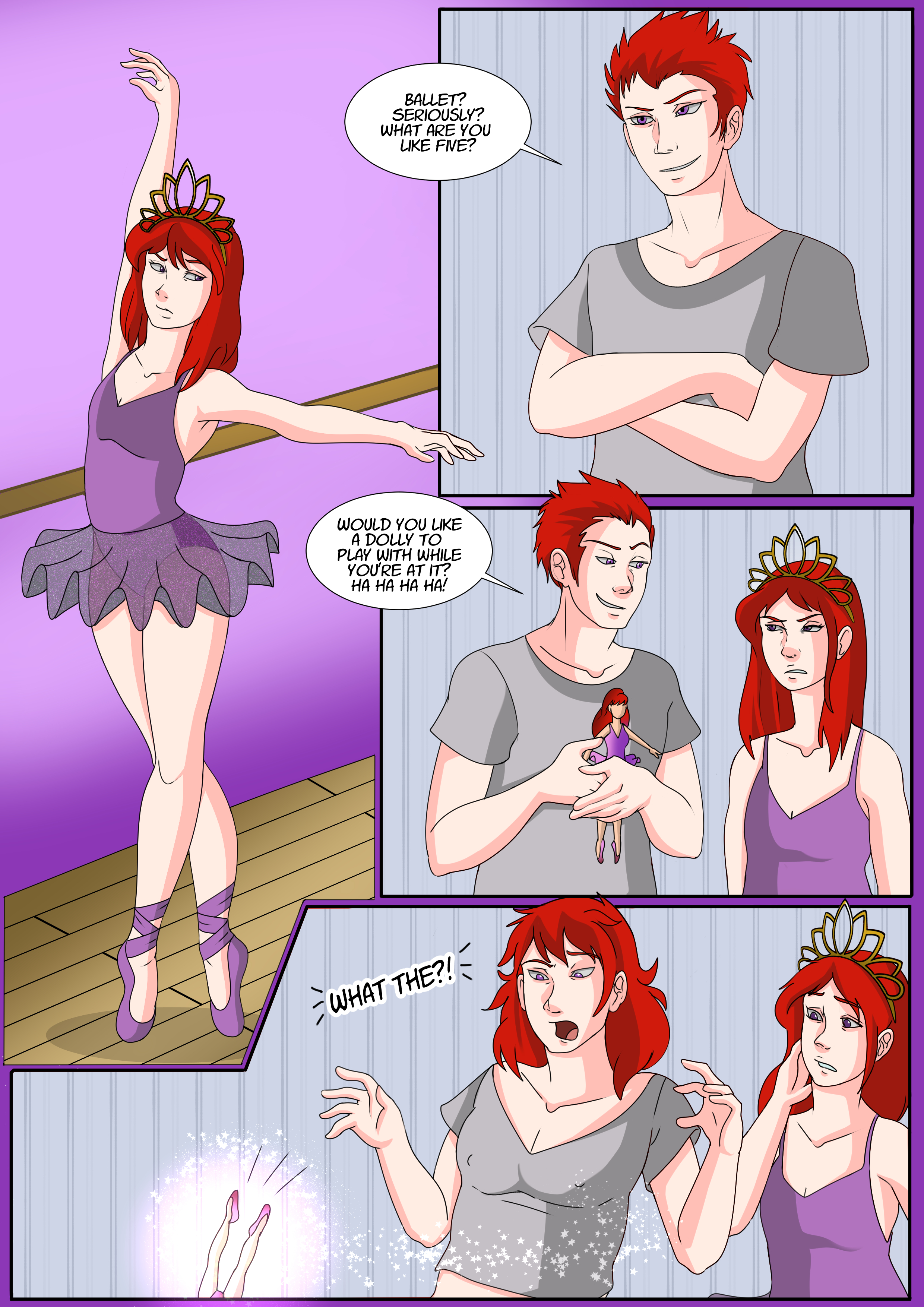 New Ballerina Page 1 by MudosZ4 on