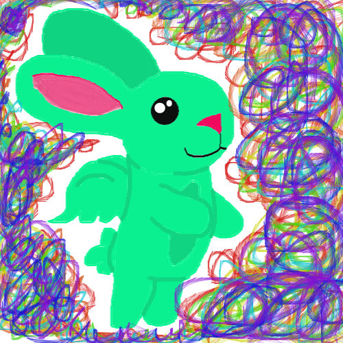 Flying Mint Bunny by EnglandsFluffyBunny on DeviantArt