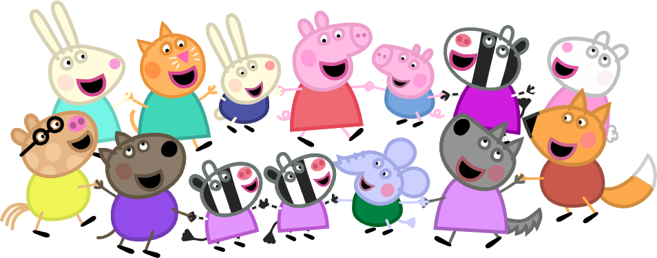 Peppa Pig and Friends in Their Swimming Costumes! by Austistc101 on Peppa Pig and Friends in Their Swimming Costumes! by Austistc101 on