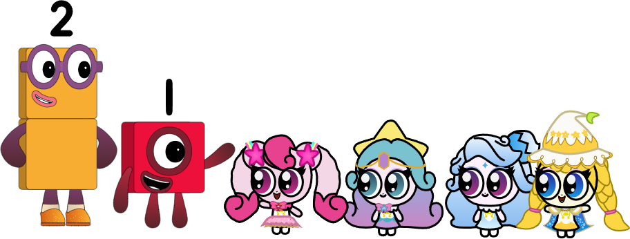 Numberblocks 449 Numberblocks Meets Catch Teenieping by maiborod on DeviantArt