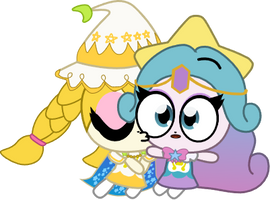 twinkleping x sparkleping Kiss on the cheek