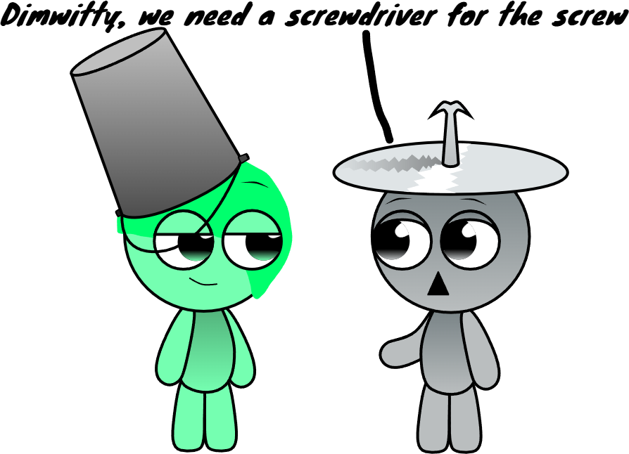 Dimwitty gave Clukr, a carrot? by maiborod on DeviantArt