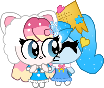 shashaping x iceflakeping kiss on the cheek by maiborod on DeviantArt