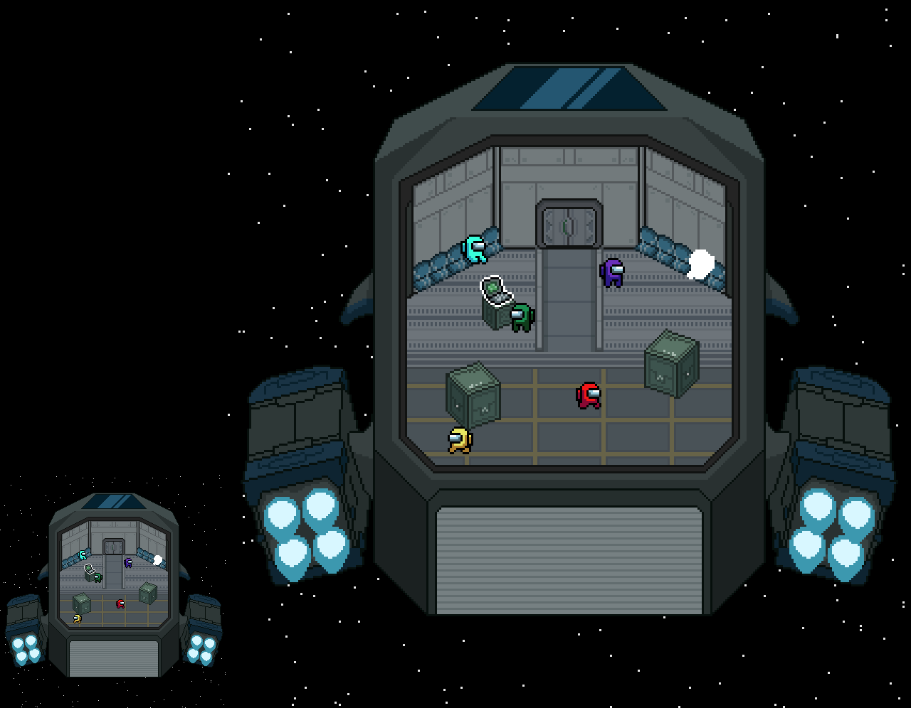 Among Us Waiting Room Pixel Art By Tomokitgb On Deviantart Among Us Waiting Room Pixel Art By Tomokitgb On Deviantart