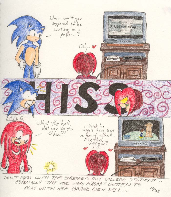 Sonic - Kingdom Hearts Comic