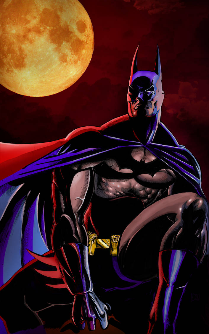 Batman (color) by ChristianWillett on DeviantArt